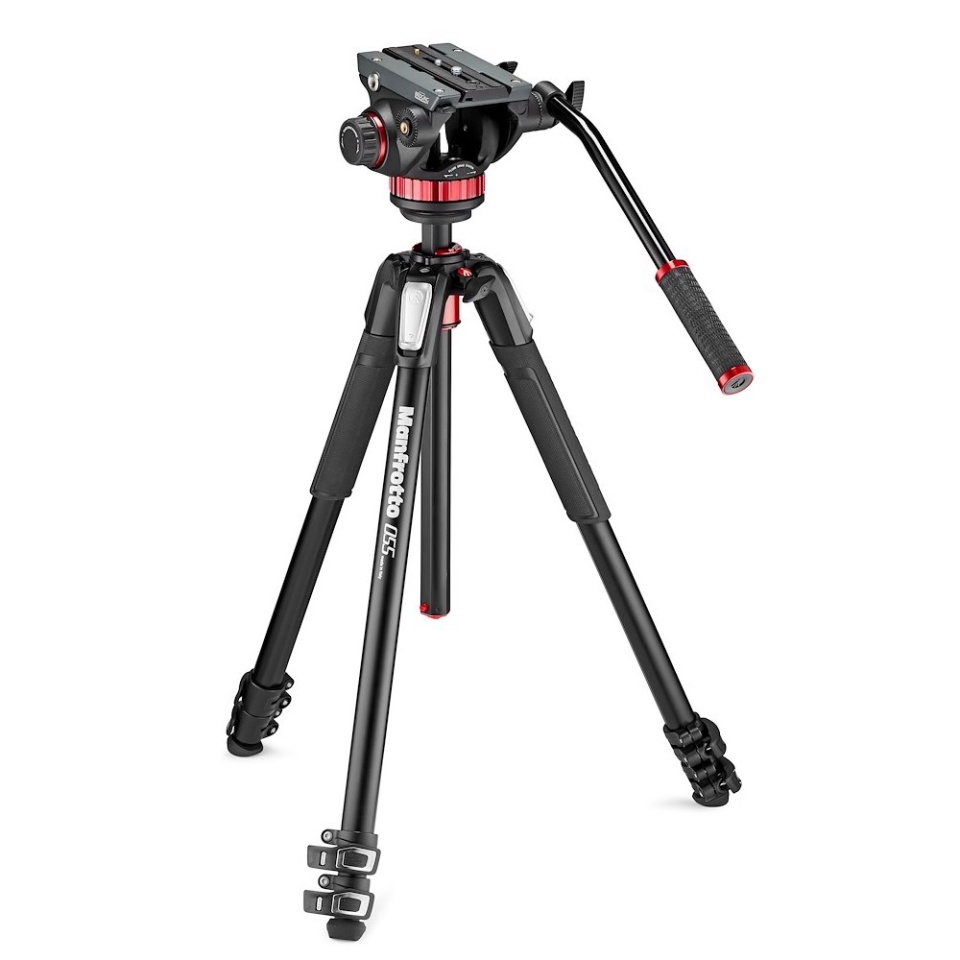 Manfrotto 502 head with 055 Alu Tripod